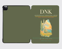 Thumbnail for Dnipropetrovsk International Airport (DNK) design on green army ipad tablet case