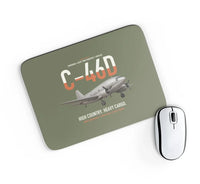 Thumbnail for C-46D Commando design on green army rectangle mouse pad