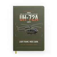 Thumbnail for Airbus UH-72A Lakota design on green army notebook