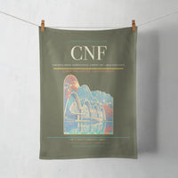 Thumbnail for Tancredo Neves International Airport (CNF) design on green army towel