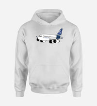 Thumbnail for Cartoon Airbus A340 - White