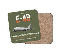 Thumbnail for E-4B Nightwatch design on green army 1 piece coaster