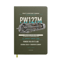 Thumbnail for PW127M design on green army notebook