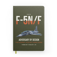Thumbnail for F-5N F Adversary design on green army notebook