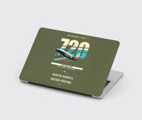 Thumbnail for Boeing 720B design on green army MacBook case