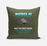 Thumbnail for DJI Matrice 4E design on green army pillow