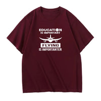Thumbnail for Flying is Importanter Designed Relax Fit T-Shirts - view 14