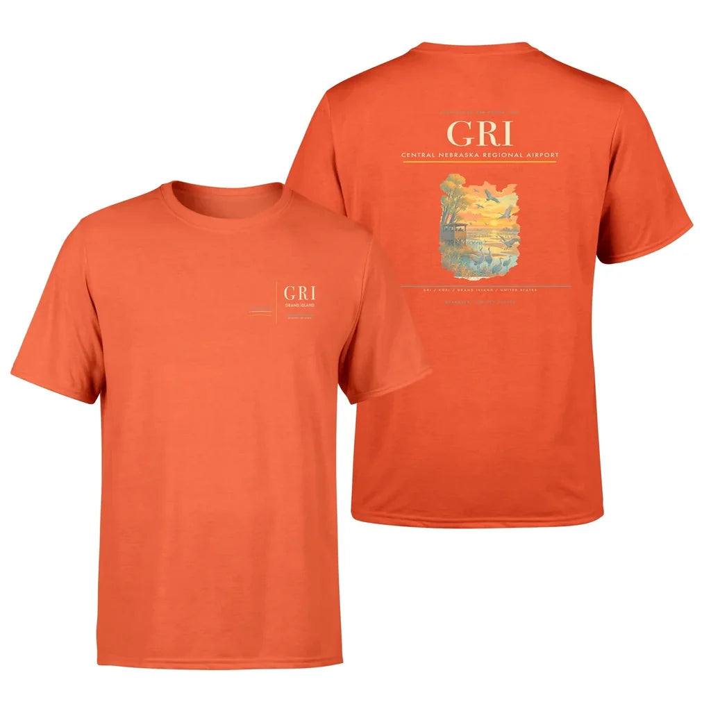 Central Nebraska Regional Airport GRI - Orange