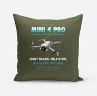 Thumbnail for DJI Mini 4 Pro design on green army pillow