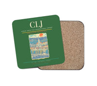 Thumbnail for Avram Iancu Cluj International Airport CLJ Coaster 1-Piece - Green