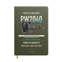 Thumbnail for PW2040 design on green army notebook