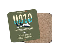 Thumbnail for Airbus U010 Aliaca Fixed-wing design on green army 1 piece coaster