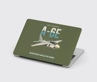 Thumbnail for A-6E Intruder design on green army MacBook case