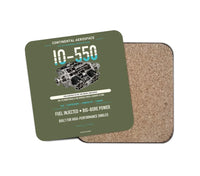 Thumbnail for IO-550 design on green army 1 piece coaster