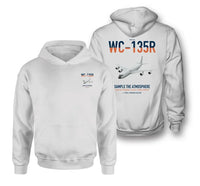 Thumbnail for WC-135R Constant Phoenix design on white double-side hoodie, double-side print