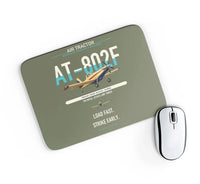 Thumbnail for Air Tractor AT-802F design on green army rectangle mouse pad