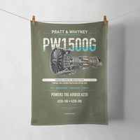 Thumbnail for PW1500G design on green army towel