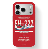 Thumbnail for Fairchild Hiller FH-227B Case design on red iphone case