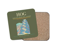 Thumbnail for Frank País Airport (HOG) design on green army 1 piece coaster