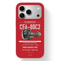 Thumbnail for CF6-80C2 Case design on red iphone case