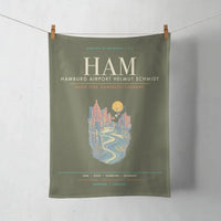 Thumbnail for Hamburg Airport Helmut Schmidt HAM - Elbe Brick Tide Signal - Green Army