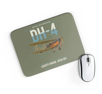 Thumbnail for Airco DH-4 Liberty Plane design on green army rectangle mouse pad