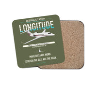 Thumbnail for Cessna Citation Longitude design on green army 1 piece coaster