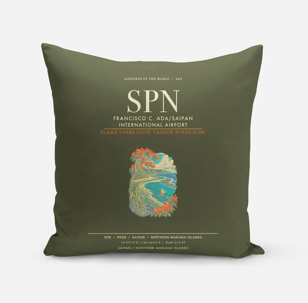 Francisco C. Ada Saipan International Airport SPN - Green Army