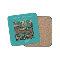 Thumbnail for The Homecoming Parade - Designed Coasters design on turquoise 1-piece