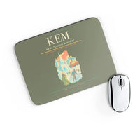 Thumbnail for Kemi-Tornio Airport (KEM) design on green army rectangle mouse pad