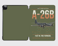 Thumbnail for A-26B Invader design on green army ipad tablet case