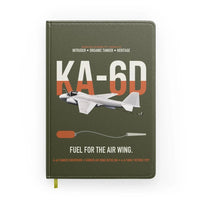 Thumbnail for KA-6D Intruder design on green army notebook