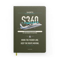 Thumbnail for Shorts 360-300 design on green army notebook