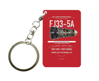Thumbnail for FJ33-5A Key Chain design on red key chain