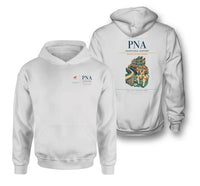 Thumbnail for Pamplona Airport (PNA) design on white double-side hoodie