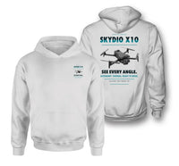 Thumbnail for Skydio X10 design on white hoodie