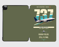 Thumbnail for Boeing 737-200 design on green army ipad tablet case