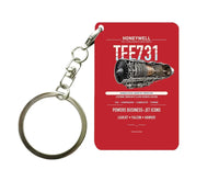 Thumbnail for TFE731 Key Chain design on red key chain