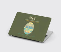 Thumbnail for Montpellier–Méditerranée Airport (MPL) design on green army MacBook case
