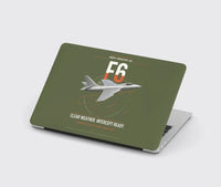 Thumbnail for Hawker Hunter F6 design on green army MacBook case