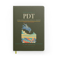 Thumbnail for Eastern Oregon Regional Airport (PDT) design on green army notebook