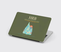 Thumbnail for Harbin Taiping International Airport (HRB) design on green army MacBook case