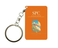 Thumbnail for La Palma Airport (SPC) design on orange key chain