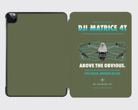 Thumbnail for DJI Matrice 4T design on green army ipad tablet case