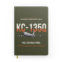 Thumbnail for KC-135Q Blackbird Tanker design on green army notebook