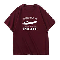 Thumbnail for Get High Every Day Sleep With A Pilot Designed Relax Fit T-Shirts - view 14