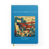 Thumbnail for VINTAGE G4165 - The Barnstormer's Poster - Designed Notebooks design on turquoise