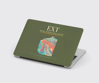 Thumbnail for Exeter International Airport (EXT) design on green army MacBook case