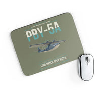 Thumbnail for PBY-5A Catalina design on green army rectangle mouse pad