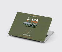 Thumbnail for F-14A Tomcat Defend The Fleet design on green army MacBook case